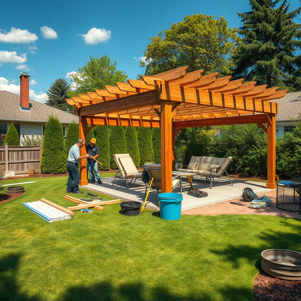 Build Your Dream Outdoor Space – Make Gazebo and Pergola Construction Effortless!