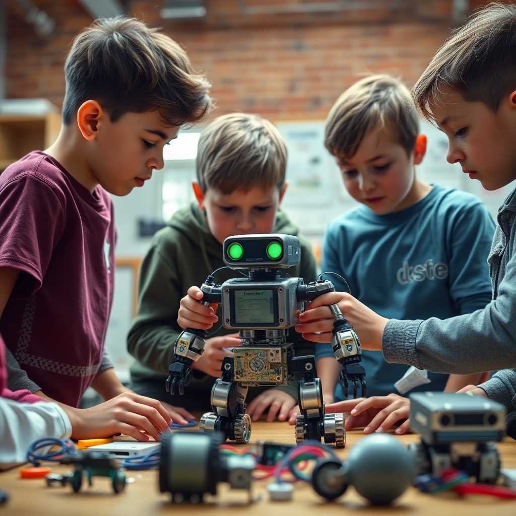 Empowering Robotics Classes for Kids to Surpass Overflowing Inquiries Effectively and Efficiently