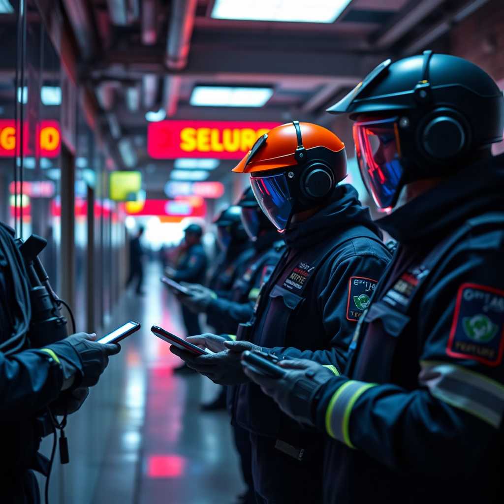 Conquering Communication Barriers in Security Guard Services with SMS-Based AI Solutions