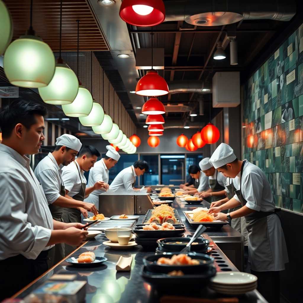 Seamlessly Manage Sushi Rush with TextSupport Sales PRO