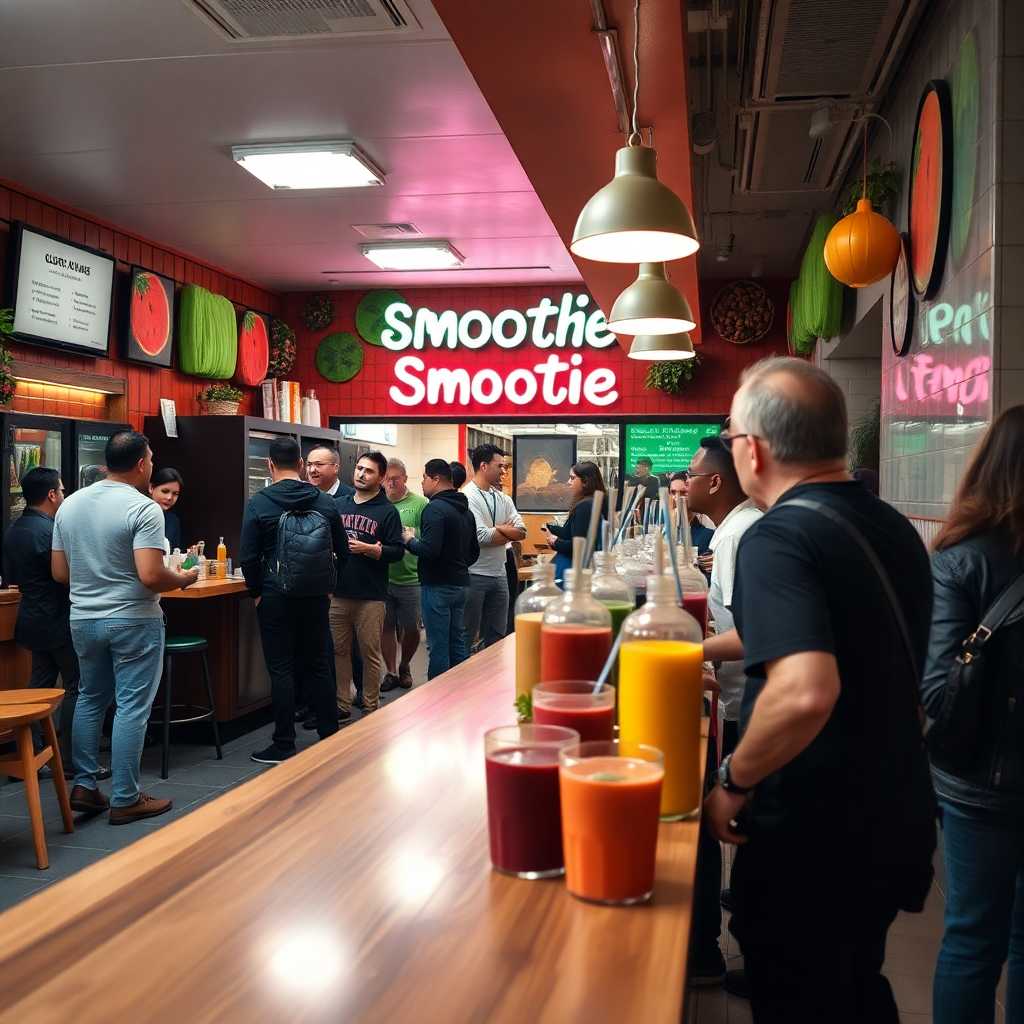 Transform Your Smoothie Bar Experience: Effortless Customer Interactions, Zero Personal Exposure