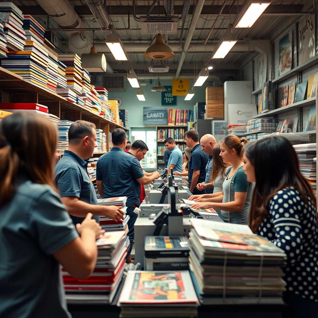 Transform Your Print Shop Experience with Seamless SMS Communication