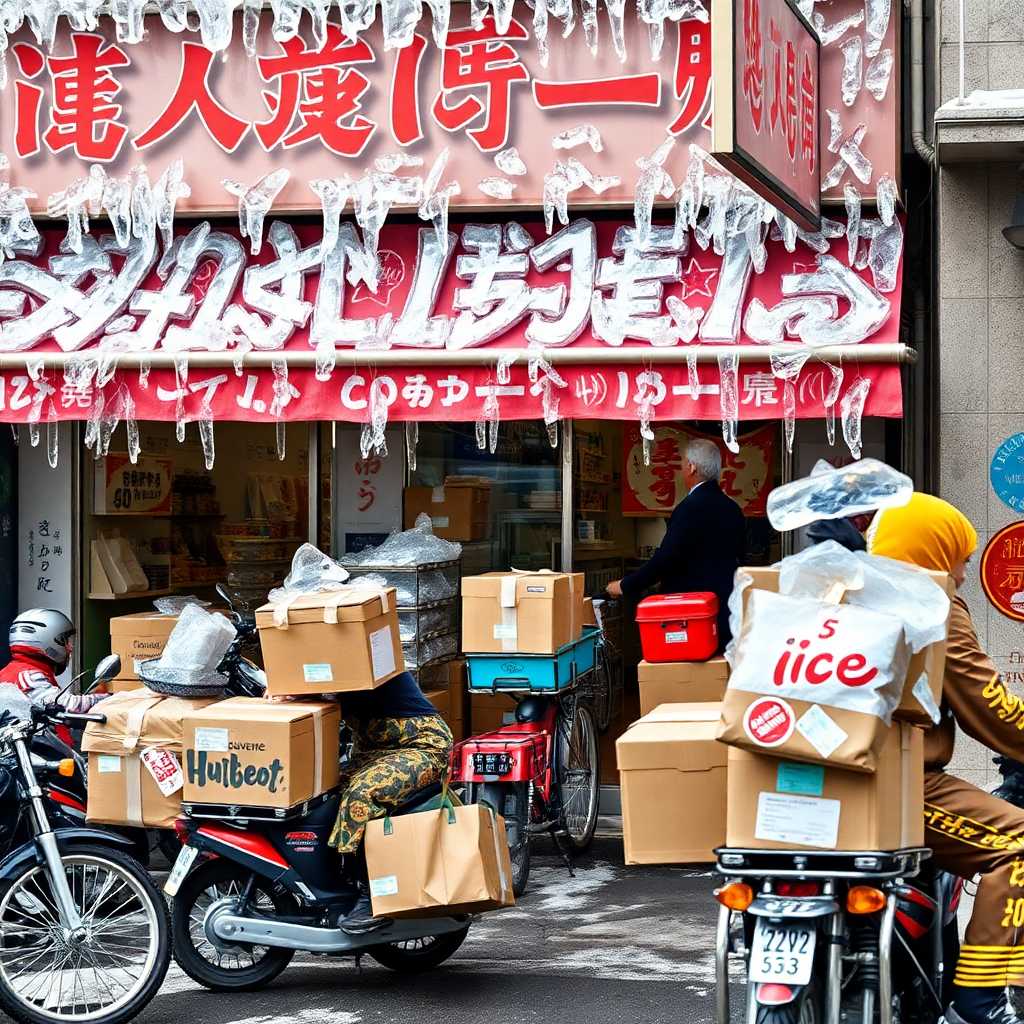 Seamless Ice Delivery: Keep Cool with Automated Efficiency